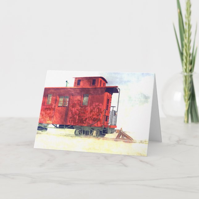 Eine verlassene Kombüse Karte (Vorderseite)