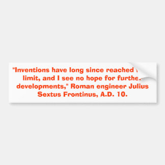 eine verrückte Vorhersage! Autoaufkleber