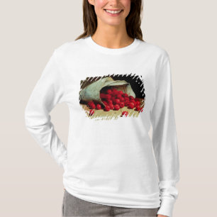 Eine verschüttete Tasche der Kirschen T-Shirt