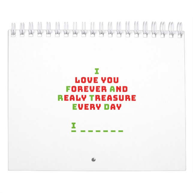 Eine versteckte Botschaft Kalender (Titelbild)