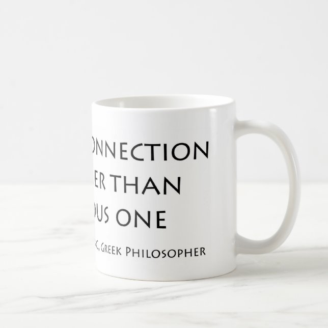 Eine versteckte Verbindung Tasse (Rechts)