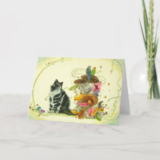 Eine verzauberte Welt Feiertagskarte