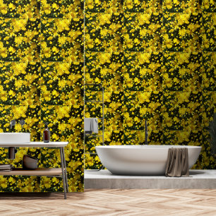 Eine Vielzahl gelber Mums Tapete