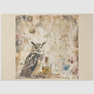 Eine Vintage Esoteric Stars Series Design 12 Seidenpapier