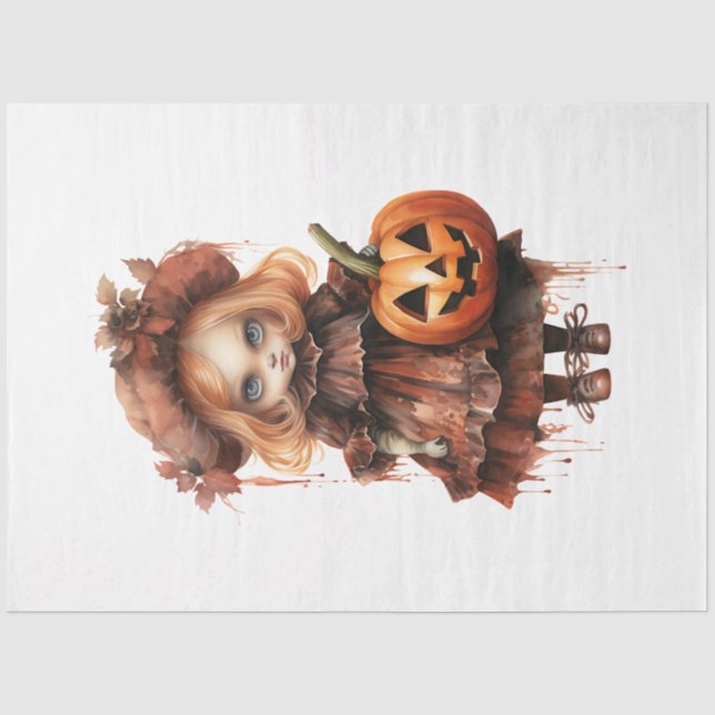 Eine Vintage Halloween-Design-Sammlung 1 Seidenpapier (Vorderseite)