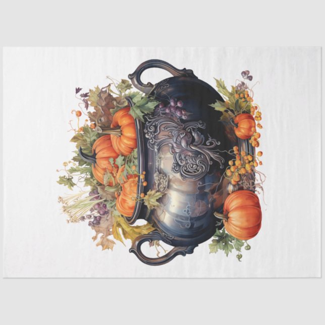 Eine Vintage Halloween-Designkollektion 34 Seidenpapier (Vorderseite)