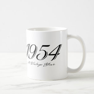 eine Vintage JahrTasse 1954 Tasse