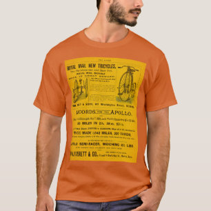 Eine Vintage Werbung für ein Royal Mail Tricycle T-Shirt