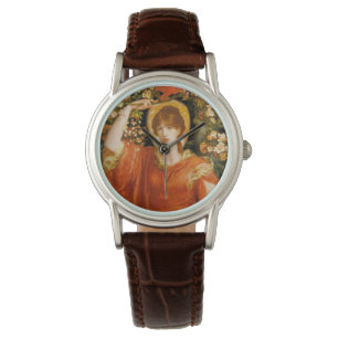 Eine Vision von Fiametta (Rothaarfrau) (Rosetti) Armbanduhr