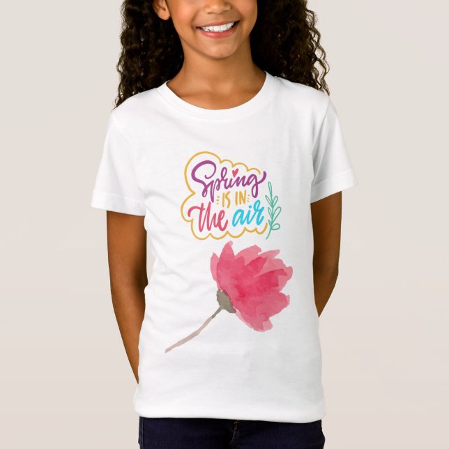 Eine visuelle Serie über den Frühling T-Shirt (Vorderseite)