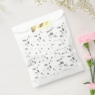 Eine Vogelherde, die am Himmel fliegt. Geschenktütchen