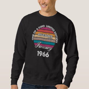Eine von einer Art, die im Januar Phantastisch sei Sweatshirt