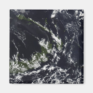 Eine vulkanische Feder vom Rabaul-Kessel Magnet