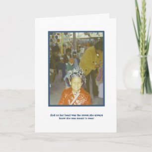 Eine wahre Königin Karte