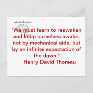 Eine Wahrheit Postkarte