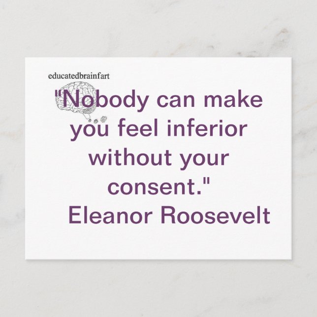 Eine Wahrheit Postkarte (Vorderseite)