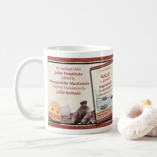 Eine Waljagd und andere Tasse (Mit Donut)
