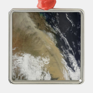 Eine Wand des Staubes dehnte von NordQueensla aus Ornament Aus Metall