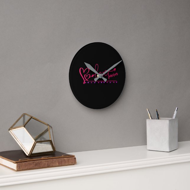 Eine Wanduhr  (Büro)