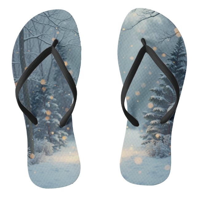 Eine warme Wintergeschichte Flip Flops (Fußbett)