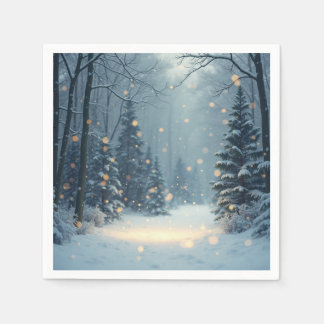 Eine warme Wintergeschichte Serviette