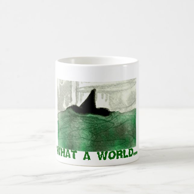 Eine was für Welt Tasse (Mittel)