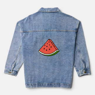 Eine Wassermelone Jeansjacke