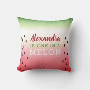 Eine Wassermelone Wassermelone Kissen