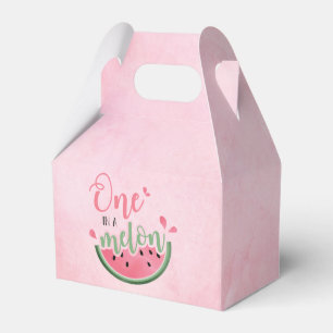 Eine Wassermelone zum ersten Geburtstag  Geschenkschachtel