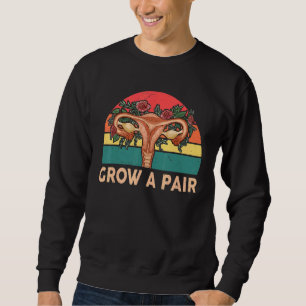 Eine weibliche Frauenrechtlerin wird zum Vorsitzen Sweatshirt