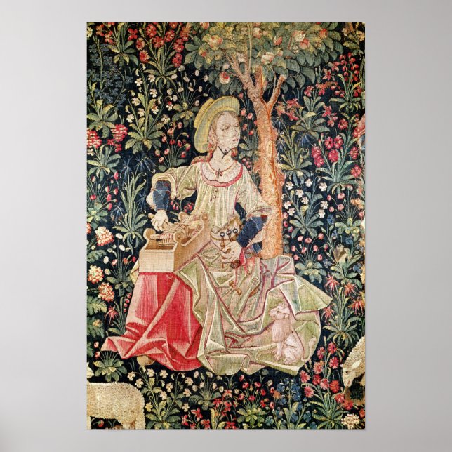 Eine weibliche Spinning Poster (Vorne)