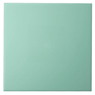 Eine weiche, mintfarbene, gedämpfte Einzelfarbe. Fliese