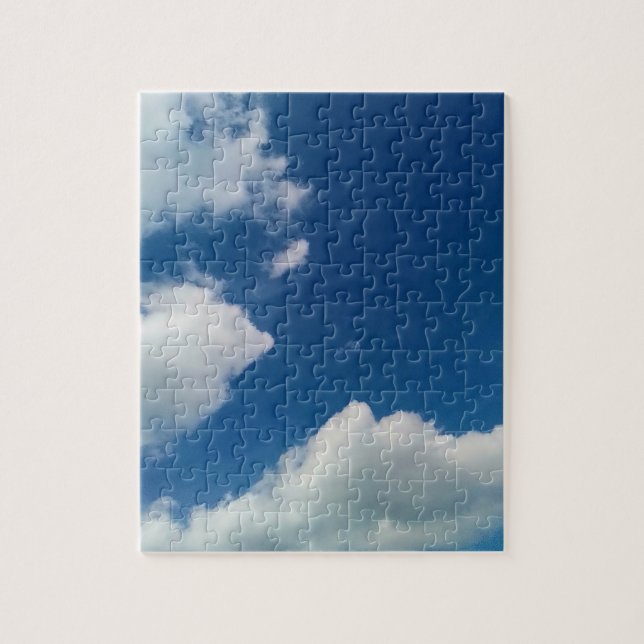 Eine Weichheit den Wolken Puzzle (Vertikal)
