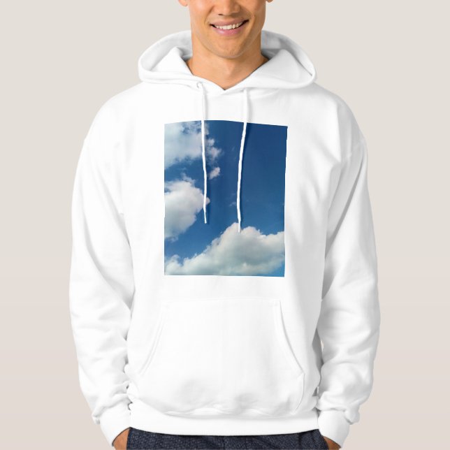 Eine Weichheit gegenüber den Wolken Hoodie (Vorderseite)