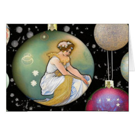 Eine Weihnachts-Sympathiekarte mit Ihren Worten