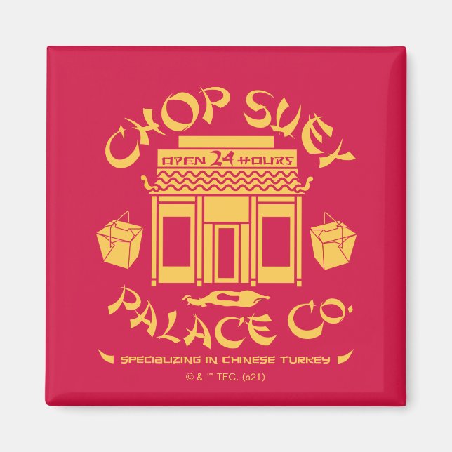 Eine Weihnachtsgeschichte | Chop Suey Palace Co. Magnet (Vorne)
