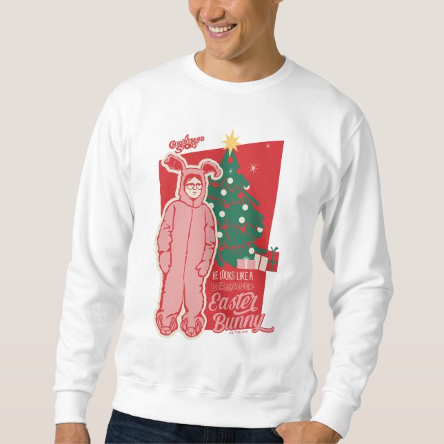 Eine Weihnachtsgeschichte | Deranged Oaster Bunny Sweatshirt (Vorderseite)