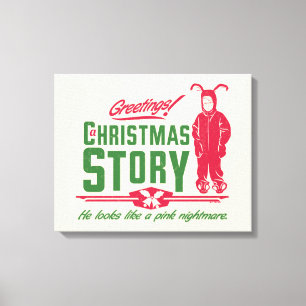 Eine Weihnachtsgeschichte   Er sieht aus wie ein r Leinwanddruck