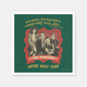 Eine Weihnachtsgeschichte Frieden, Harmonie, Kom Serviette