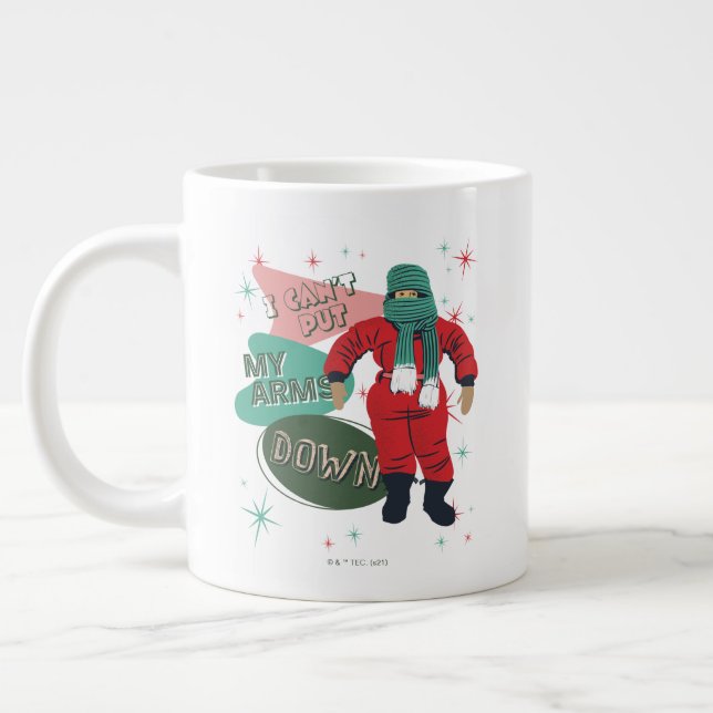 Eine Weihnachtsgeschichte - ich kann meine Waffen  Jumbo-Tasse (Links)