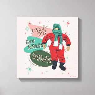 Eine Weihnachtsgeschichte - ich kann meine Waffen  Leinwanddruck