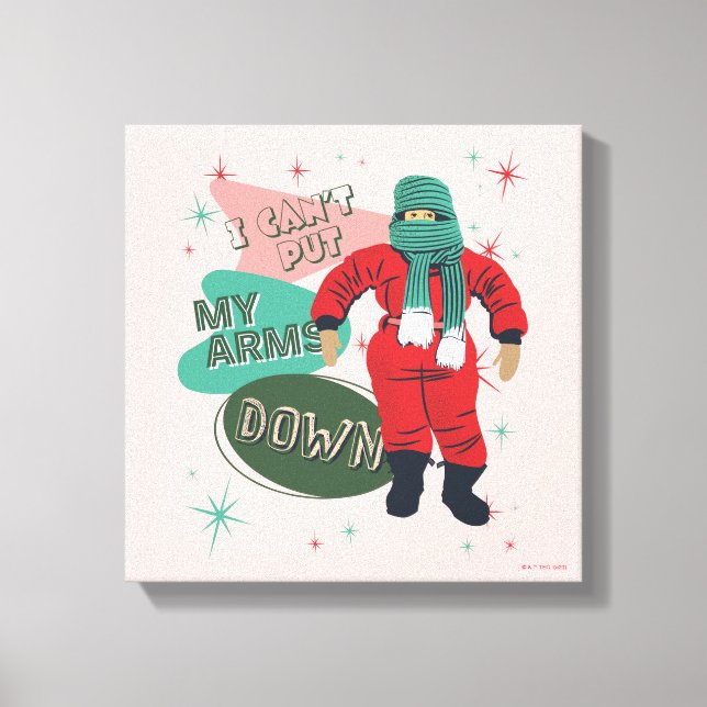 Eine Weihnachtsgeschichte - ich kann meine Waffen  Leinwanddruck (Vorderseite)