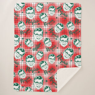 Eine Weihnachtsgeschichte Kariertes Muster für R Sherpadecke