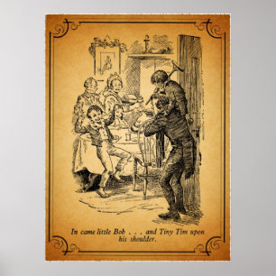 Eine Weihnachtsgeschichte: Klein Bob & Tiny Tim Poster