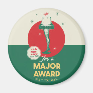 Eine Weihnachtsgeschichte Leg Lamp Major Award Magnet