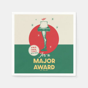 Eine Weihnachtsgeschichte Leg Lamp Major Award Serviette