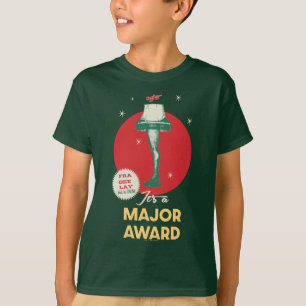 Eine Weihnachtsgeschichte   Leg Lamp Major Award T-Shirt