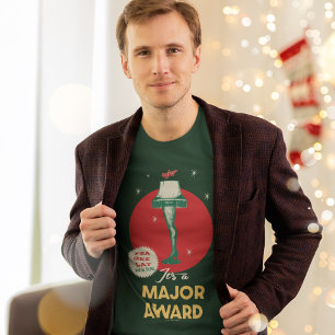 Eine Weihnachtsgeschichte Leg Lamp Major Award T-Shirt