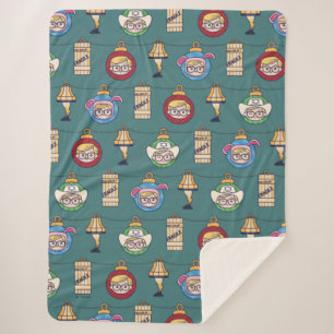 Eine Weihnachtsgeschichte   Muster für Ralphie und Sherpadecke