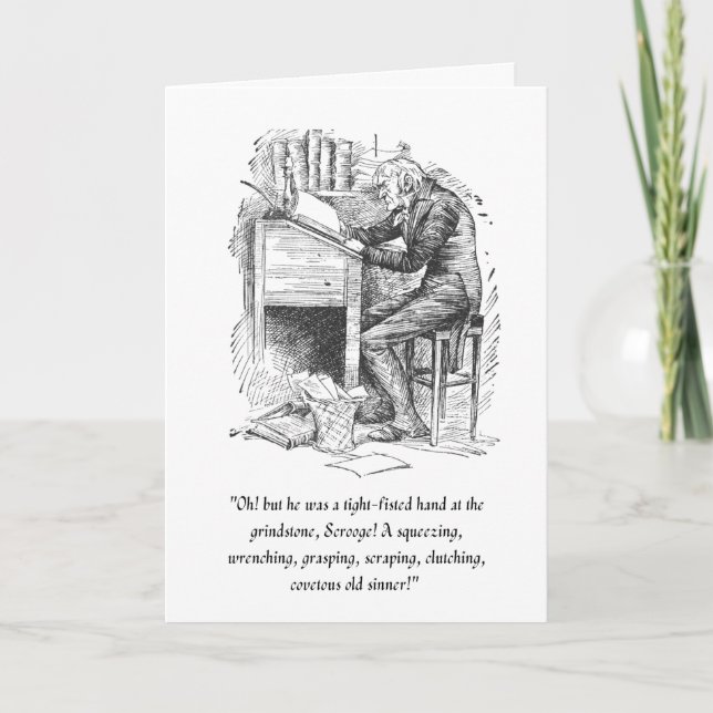 Eine Weihnachtskarte Karte (Vorderseite)